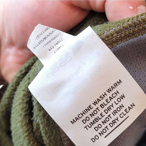 REI Kids's Olive Green Fleece Pants Size M - Picture 7 of 7